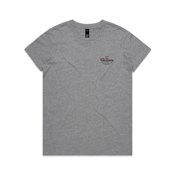 WSLSC Women Tee - White and Grey Marle Thumbnail