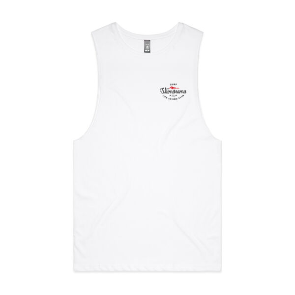 WSLSC Unisex Singlet - White and Grey Marle Thumbnail
